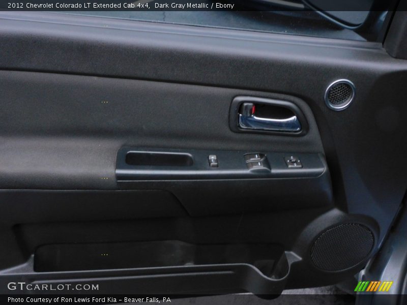 Dark Gray Metallic / Ebony 2012 Chevrolet Colorado LT Extended Cab 4x4