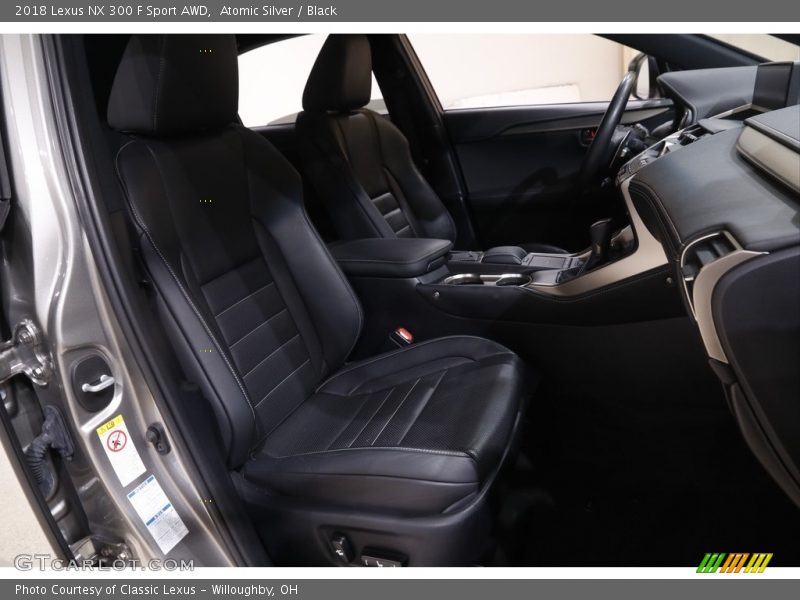 Atomic Silver / Black 2018 Lexus NX 300 F Sport AWD