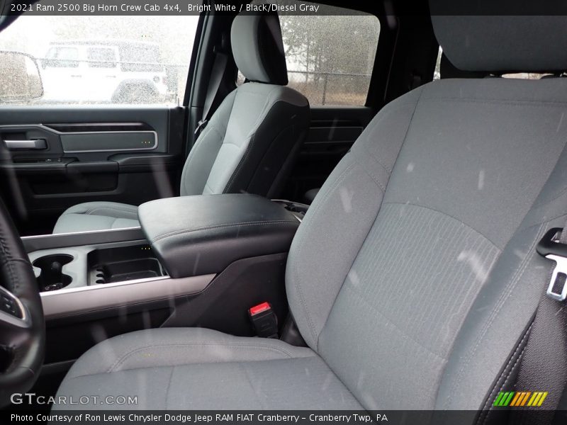 Bright White / Black/Diesel Gray 2021 Ram 2500 Big Horn Crew Cab 4x4