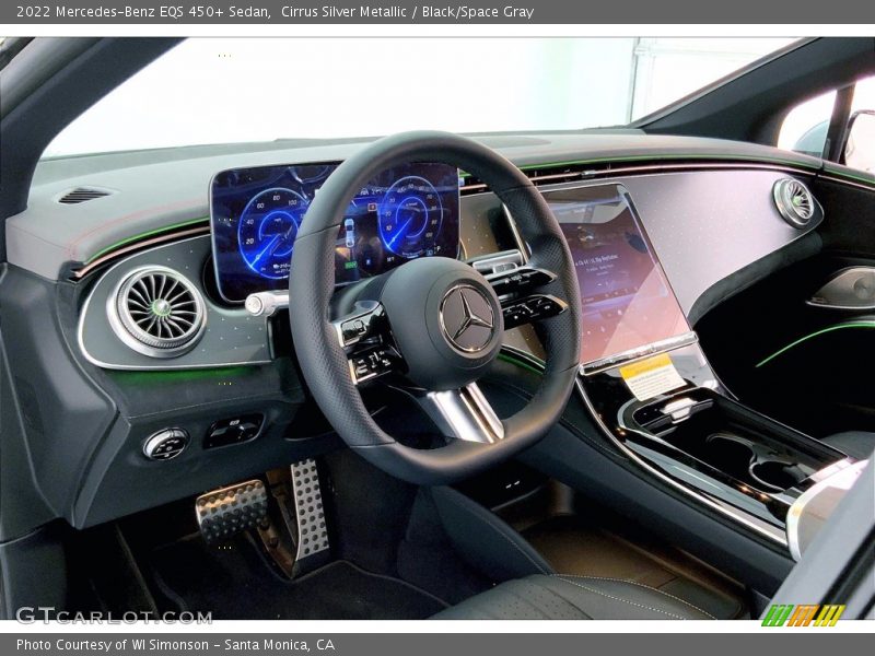 Dashboard of 2022 EQS 450+ Sedan