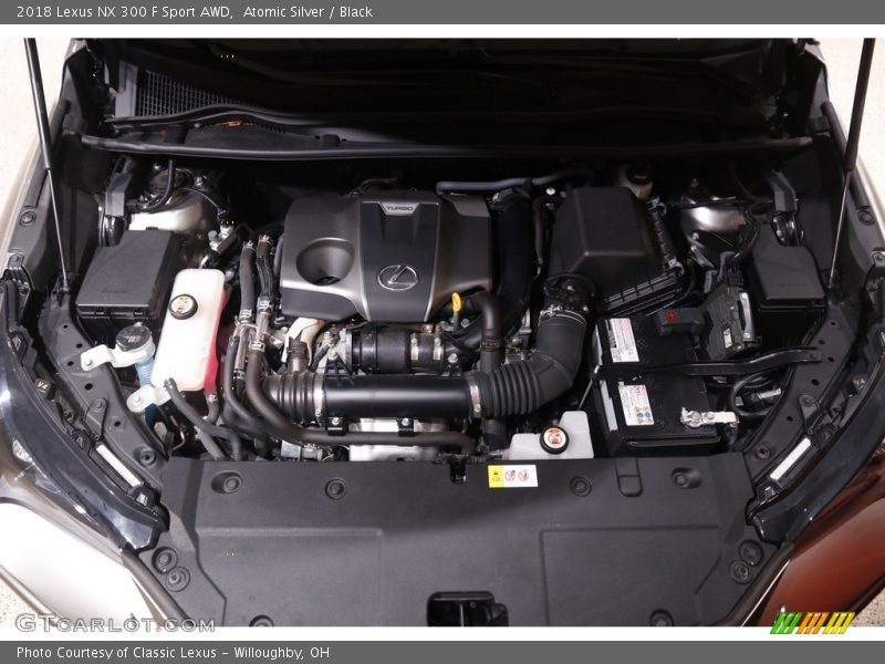 Atomic Silver / Black 2018 Lexus NX 300 F Sport AWD