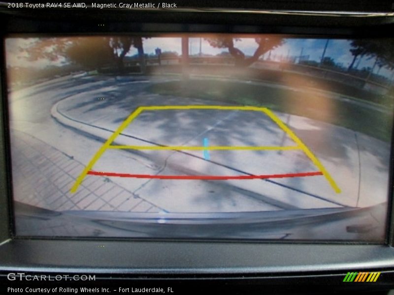 Magnetic Gray Metallic / Black 2018 Toyota RAV4 SE AWD