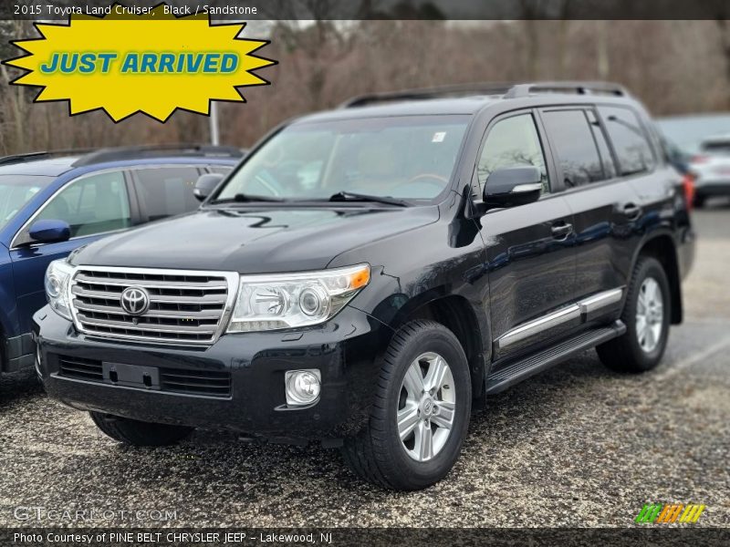 Black / Sandstone 2015 Toyota Land Cruiser