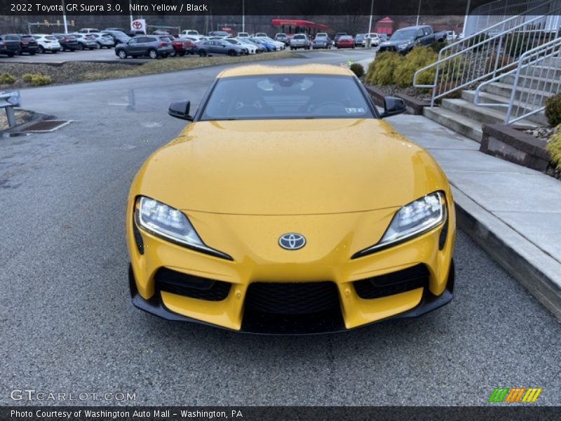 Nitro Yellow / Black 2022 Toyota GR Supra 3.0