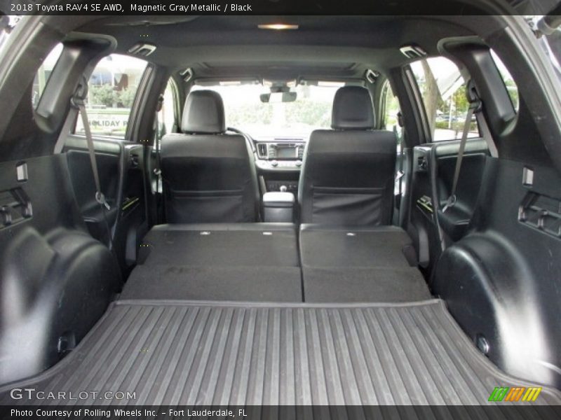 Magnetic Gray Metallic / Black 2018 Toyota RAV4 SE AWD