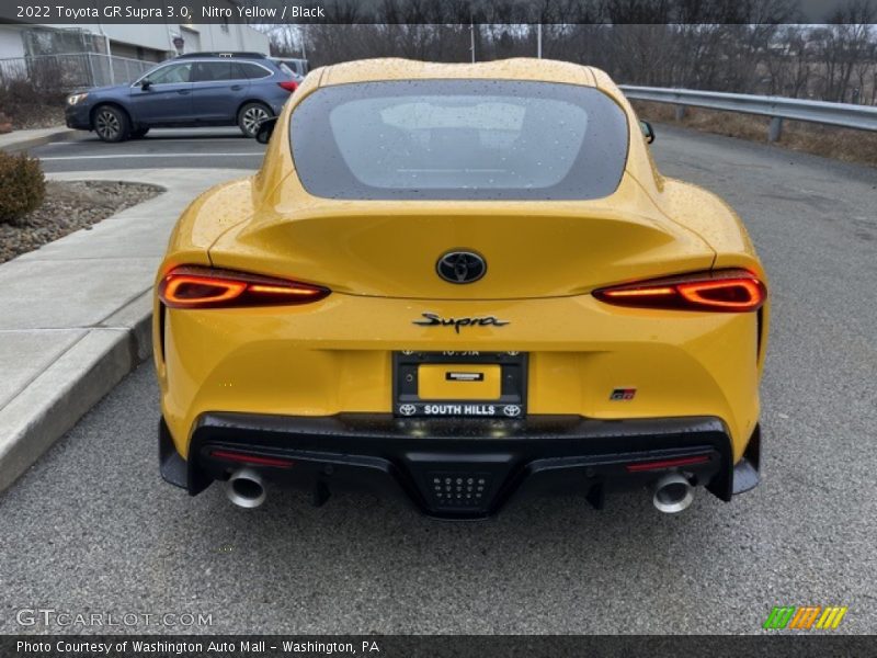 Nitro Yellow / Black 2022 Toyota GR Supra 3.0