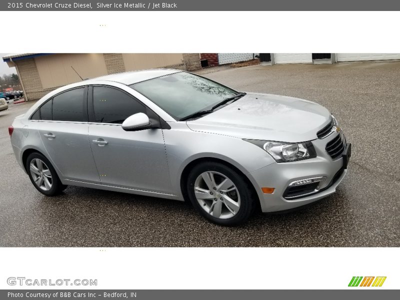 Silver Ice Metallic / Jet Black 2015 Chevrolet Cruze Diesel