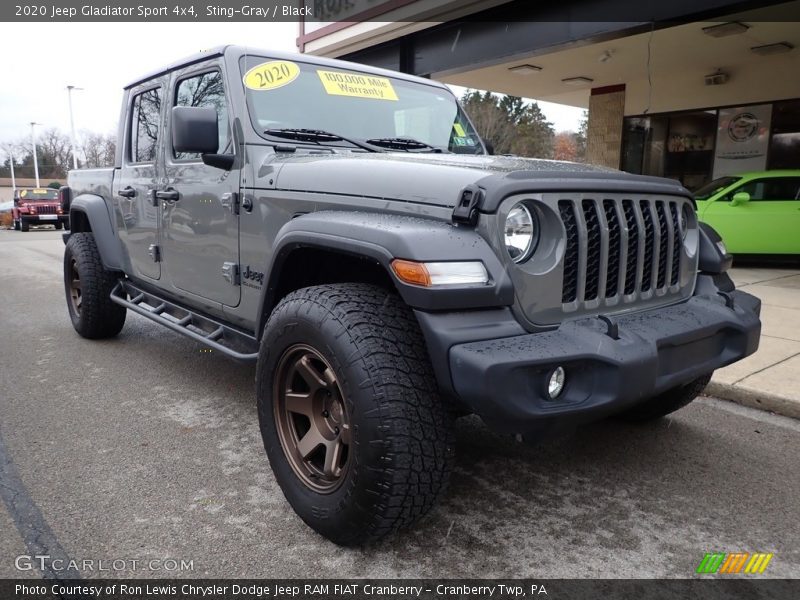 Sting-Gray / Black 2020 Jeep Gladiator Sport 4x4