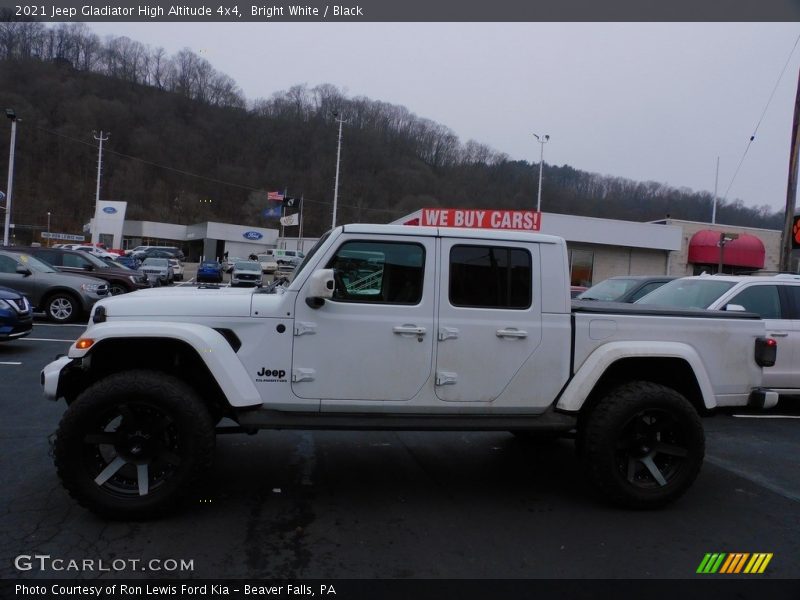 Bright White / Black 2021 Jeep Gladiator High Altitude 4x4