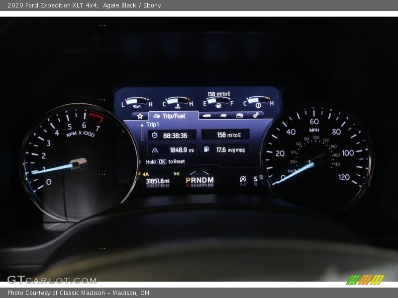 Agate Black / Ebony 2020 Ford Expedition XLT 4x4