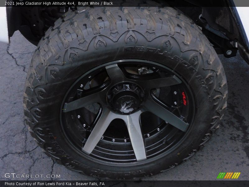 Bright White / Black 2021 Jeep Gladiator High Altitude 4x4