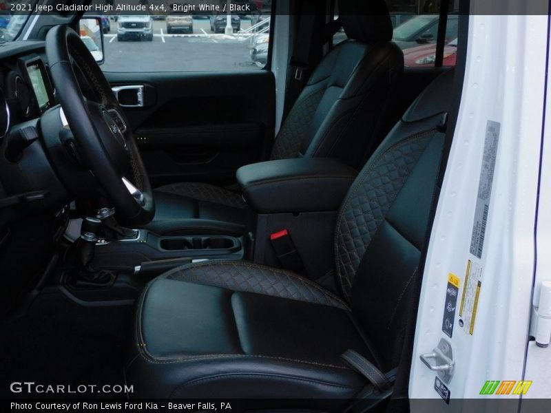 Bright White / Black 2021 Jeep Gladiator High Altitude 4x4