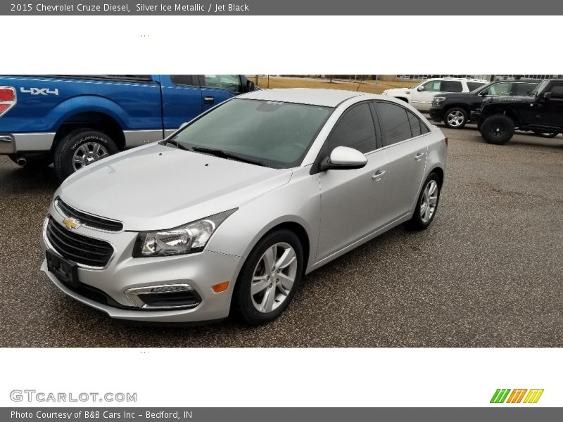 Silver Ice Metallic / Jet Black 2015 Chevrolet Cruze Diesel