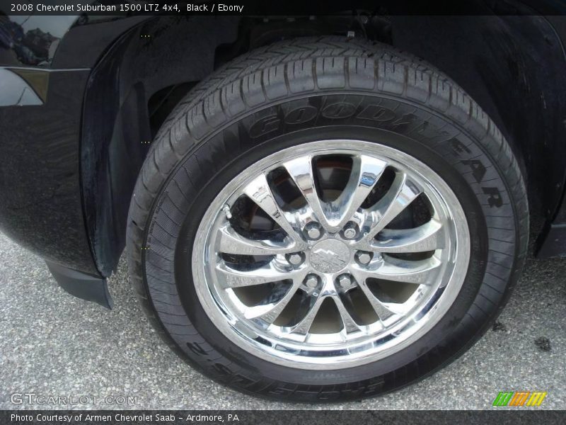 Black / Ebony 2008 Chevrolet Suburban 1500 LTZ 4x4