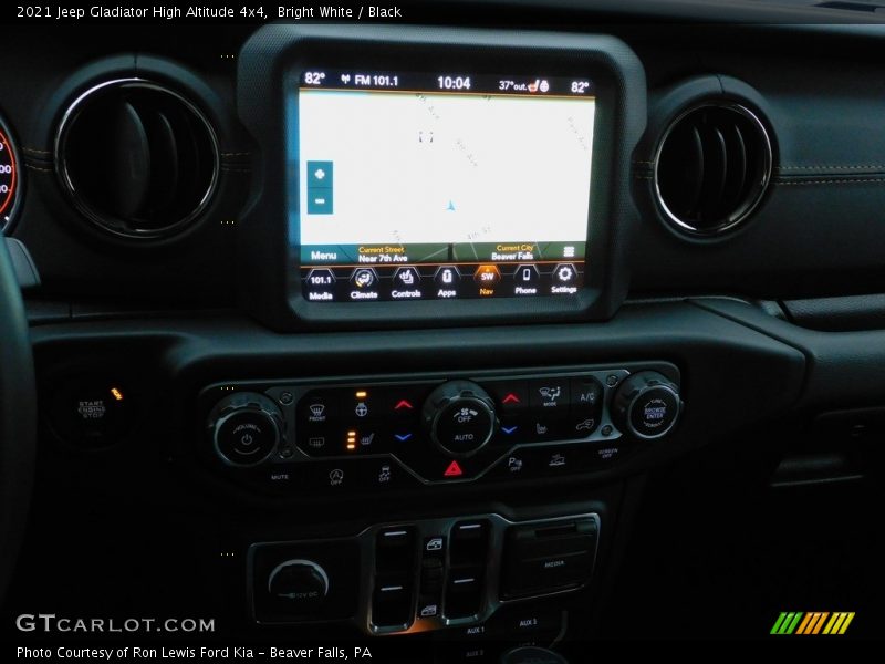 Bright White / Black 2021 Jeep Gladiator High Altitude 4x4