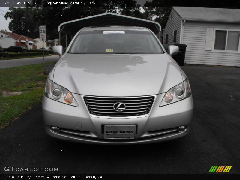 Tungsten Silver Metallic / Black 2007 Lexus ES 350