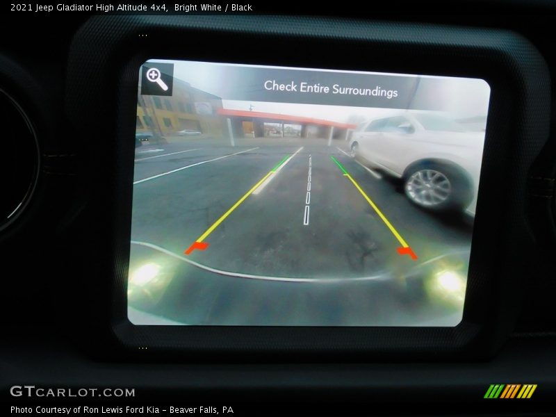 Bright White / Black 2021 Jeep Gladiator High Altitude 4x4