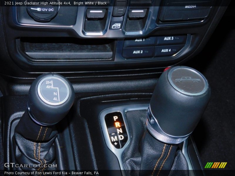 Bright White / Black 2021 Jeep Gladiator High Altitude 4x4