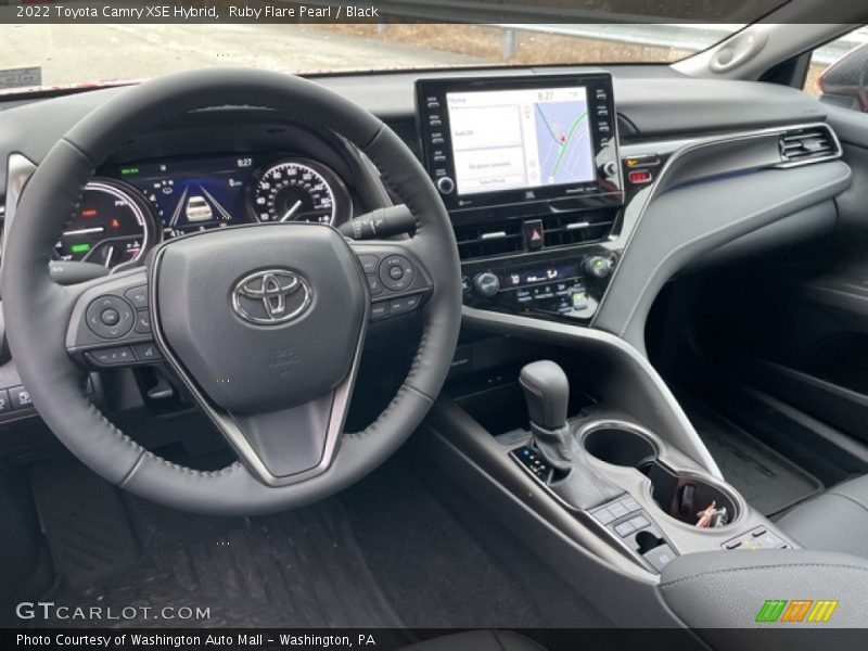 Dashboard of 2022 Camry XSE Hybrid