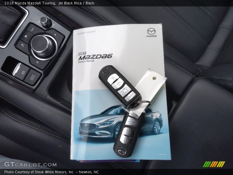 Jet Black Mica / Black 2018 Mazda Mazda6 Touring