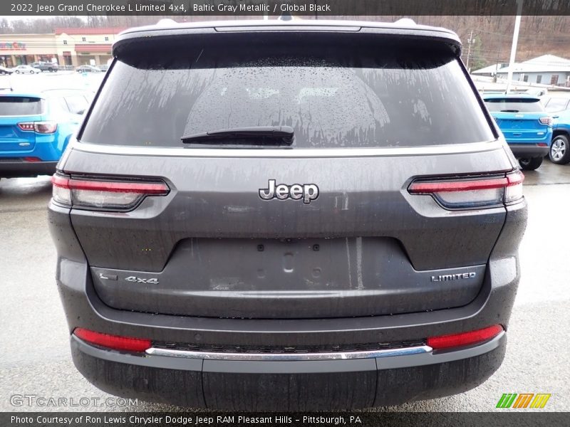 Baltic Gray Metallic / Global Black 2022 Jeep Grand Cherokee L Limited 4x4