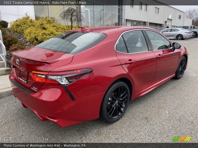 Ruby Flare Pearl / Black 2022 Toyota Camry XSE Hybrid