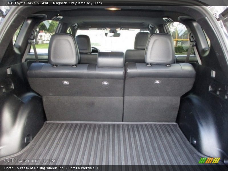 Magnetic Gray Metallic / Black 2018 Toyota RAV4 SE AWD