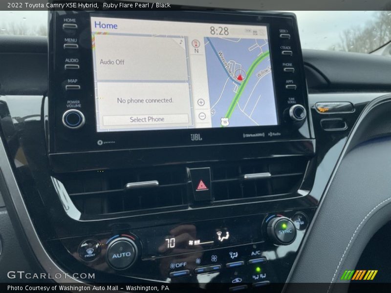 Ruby Flare Pearl / Black 2022 Toyota Camry XSE Hybrid