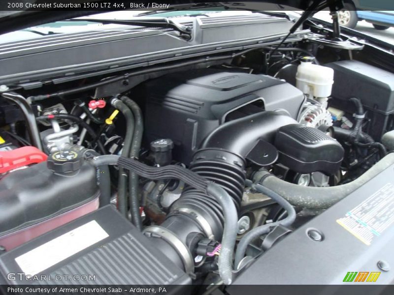 Black / Ebony 2008 Chevrolet Suburban 1500 LTZ 4x4