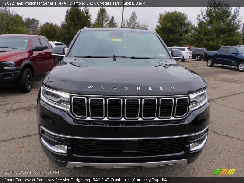 Diamond Black Crystal Pearl / Global Black 2022 Jeep Wagoneer Series III 4x4