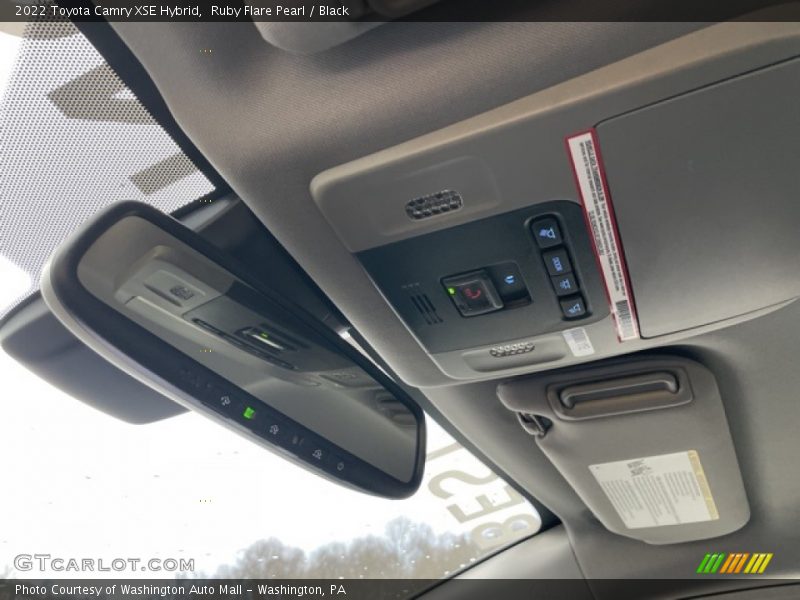 Ruby Flare Pearl / Black 2022 Toyota Camry XSE Hybrid
