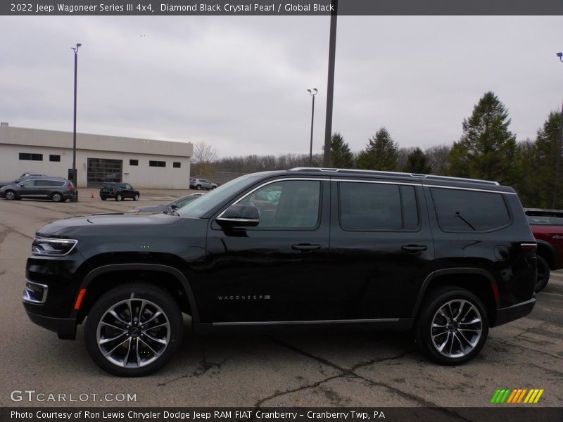 Diamond Black Crystal Pearl / Global Black 2022 Jeep Wagoneer Series III 4x4