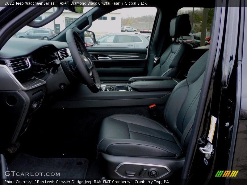 Front Seat of 2022 Wagoneer Series III 4x4