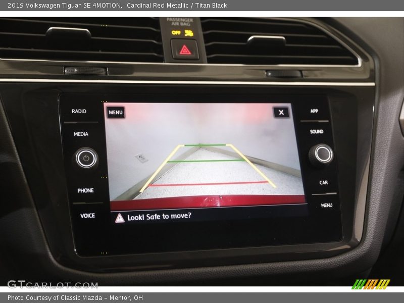 Cardinal Red Metallic / Titan Black 2019 Volkswagen Tiguan SE 4MOTION