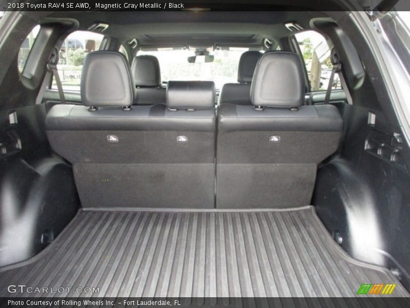 Magnetic Gray Metallic / Black 2018 Toyota RAV4 SE AWD