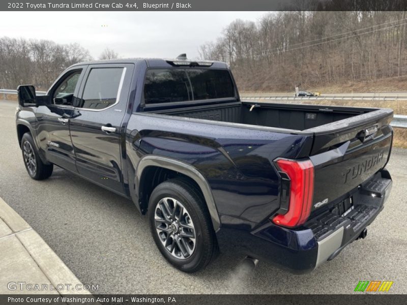 Blueprint / Black 2022 Toyota Tundra Limited Crew Cab 4x4