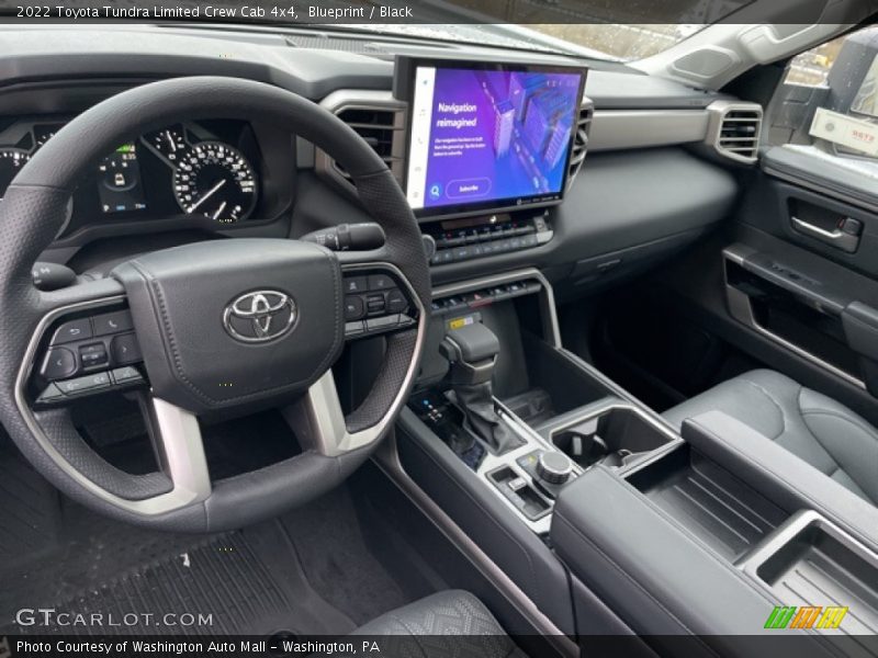 Blueprint / Black 2022 Toyota Tundra Limited Crew Cab 4x4