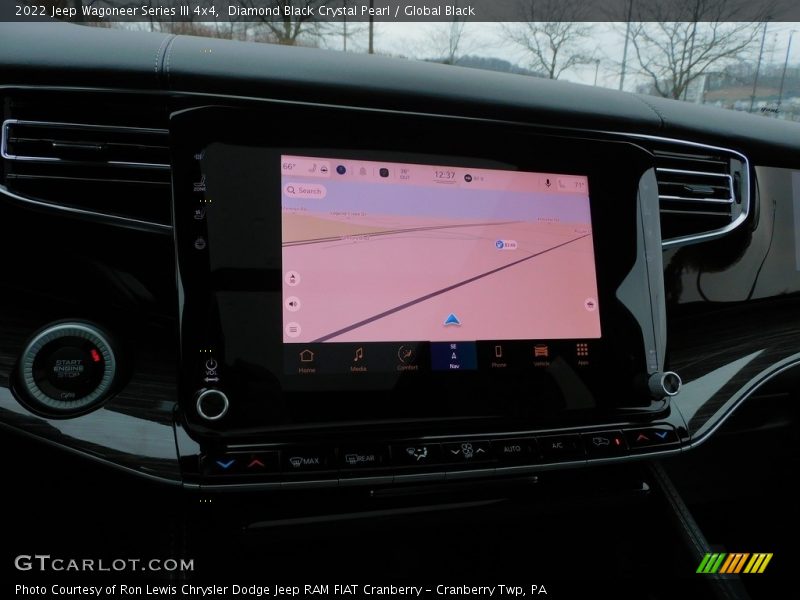 Navigation of 2022 Wagoneer Series III 4x4