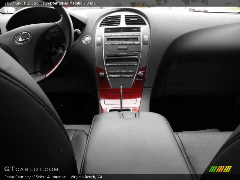 Tungsten Silver Metallic / Black 2007 Lexus ES 350