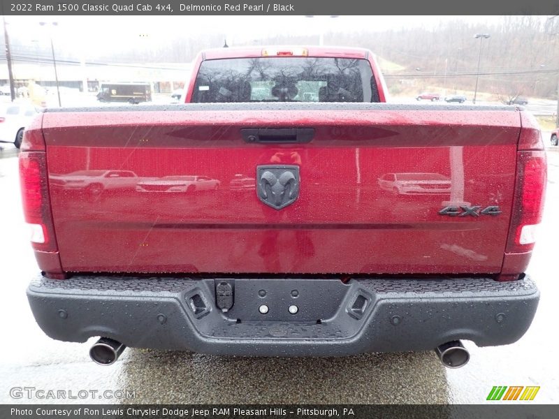 Delmonico Red Pearl / Black 2022 Ram 1500 Classic Quad Cab 4x4