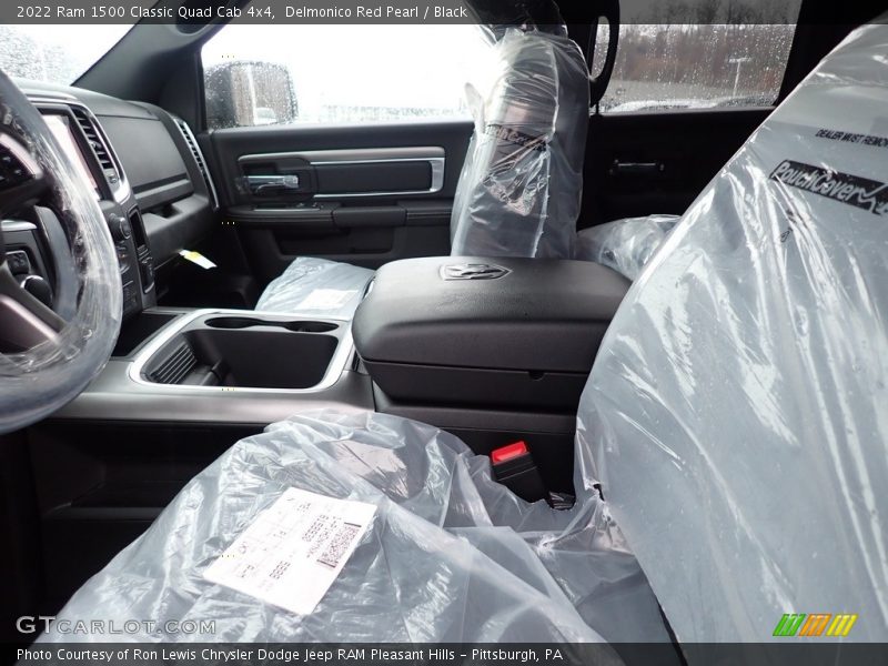 Delmonico Red Pearl / Black 2022 Ram 1500 Classic Quad Cab 4x4