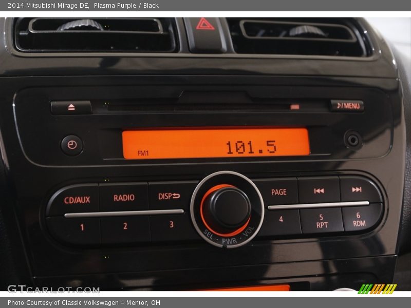 Audio System of 2014 Mirage DE