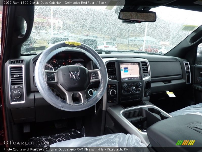 Dashboard of 2022 1500 Classic Quad Cab 4x4