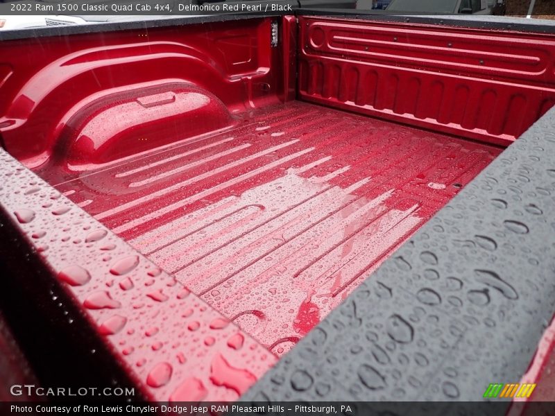 Delmonico Red Pearl / Black 2022 Ram 1500 Classic Quad Cab 4x4