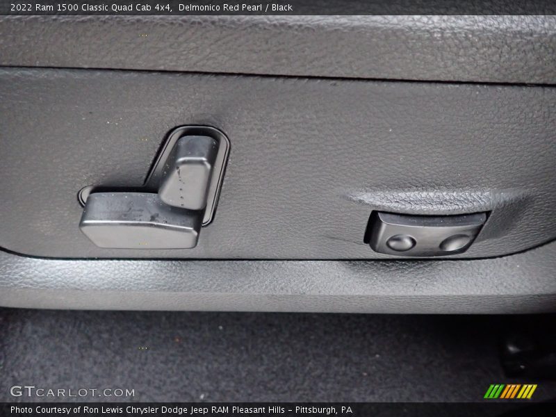 Delmonico Red Pearl / Black 2022 Ram 1500 Classic Quad Cab 4x4