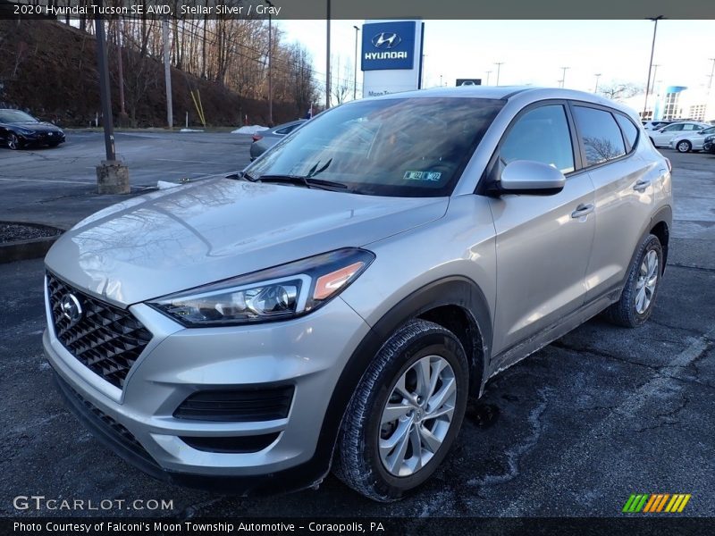 Stellar Silver / Gray 2020 Hyundai Tucson SE AWD