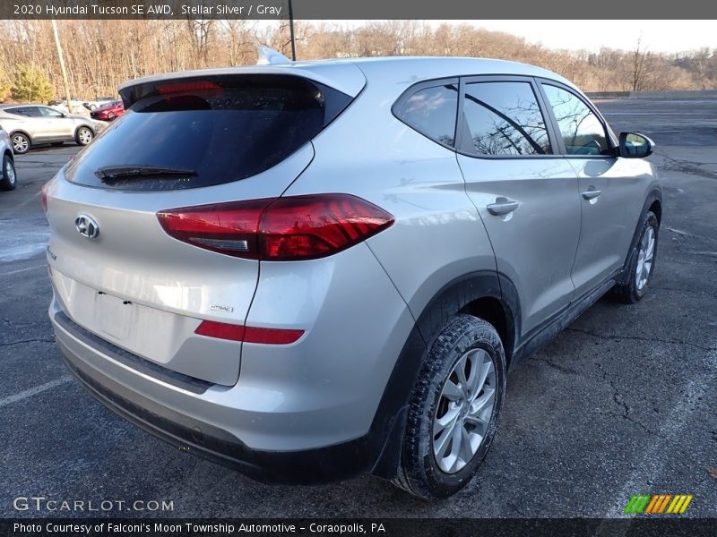 Stellar Silver / Gray 2020 Hyundai Tucson SE AWD