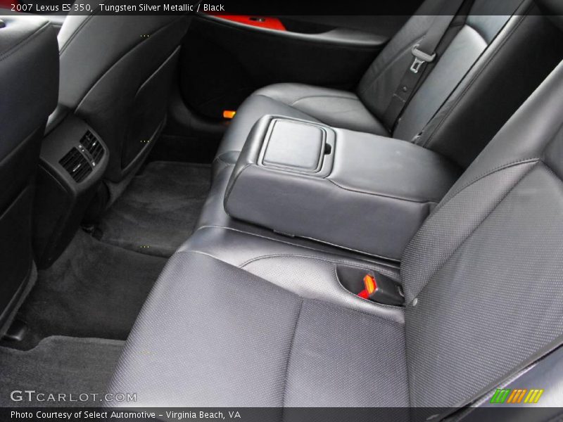 Tungsten Silver Metallic / Black 2007 Lexus ES 350