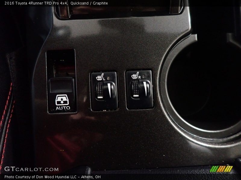 Quicksand / Graphite 2016 Toyota 4Runner TRD Pro 4x4