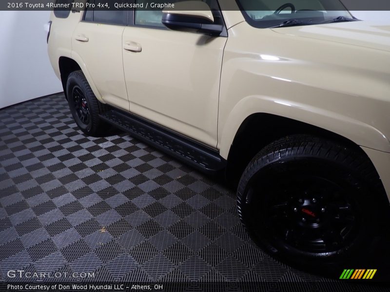 Quicksand / Graphite 2016 Toyota 4Runner TRD Pro 4x4